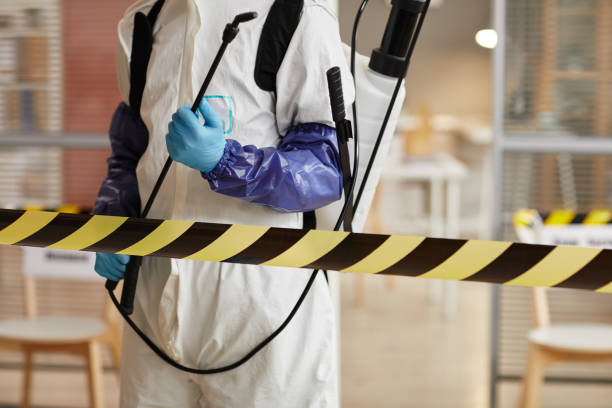 Professional Infectious Disease Decontamination technician working in Red Bank, NJ